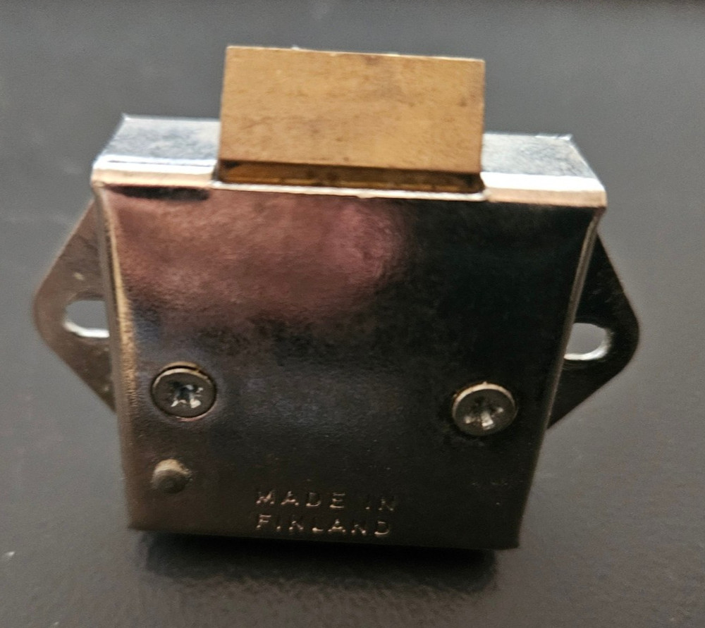 Abloy 6mm Cupboard Lock, No key - Locksport