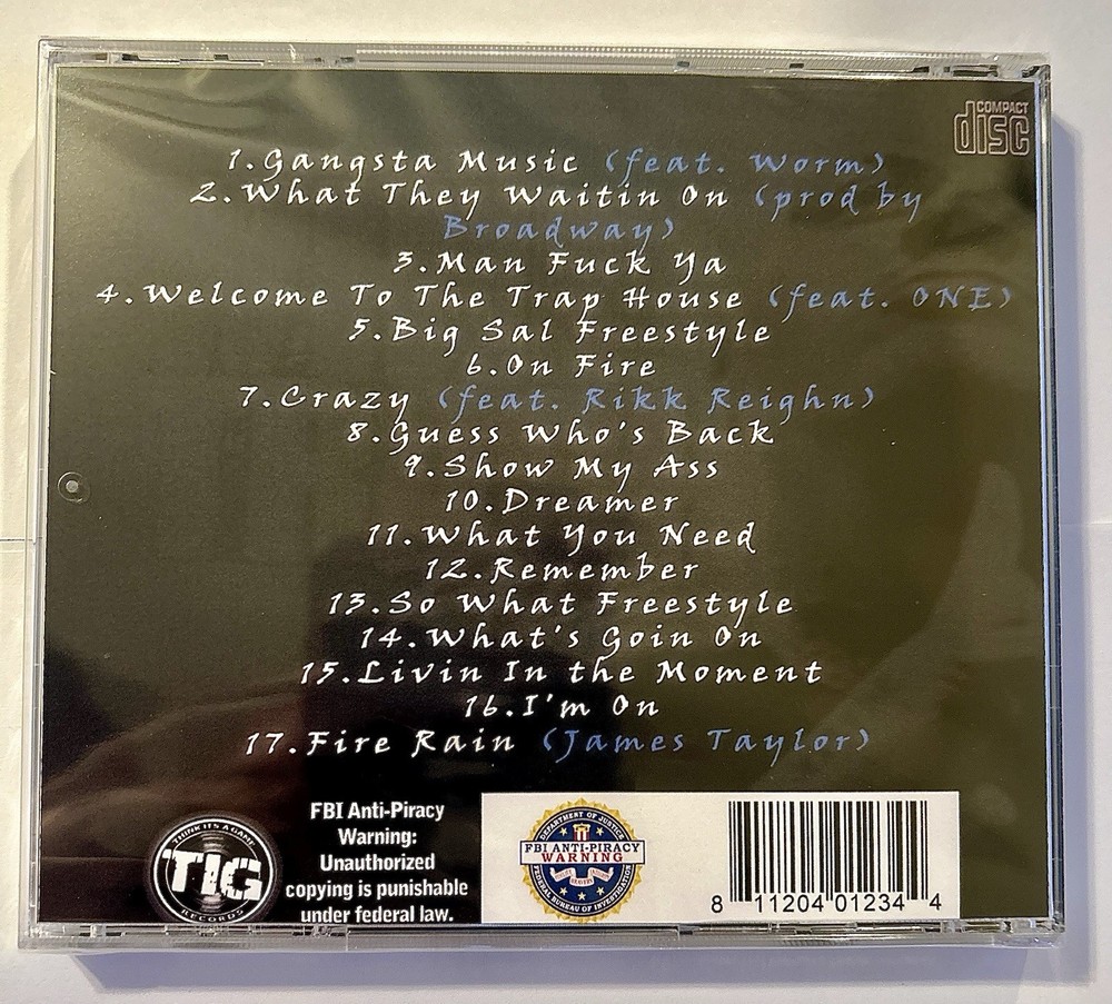 Jelly Roll White Trash Tale Cd
