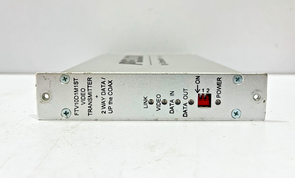 Pelco FTV10D1M1ST 1 Channel ST Fiber Transmitter, Multi-Mode