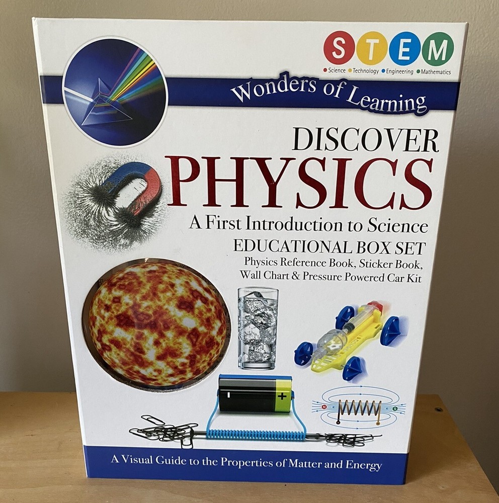 STEM Discover Physics Box Educational Set  Homeschool