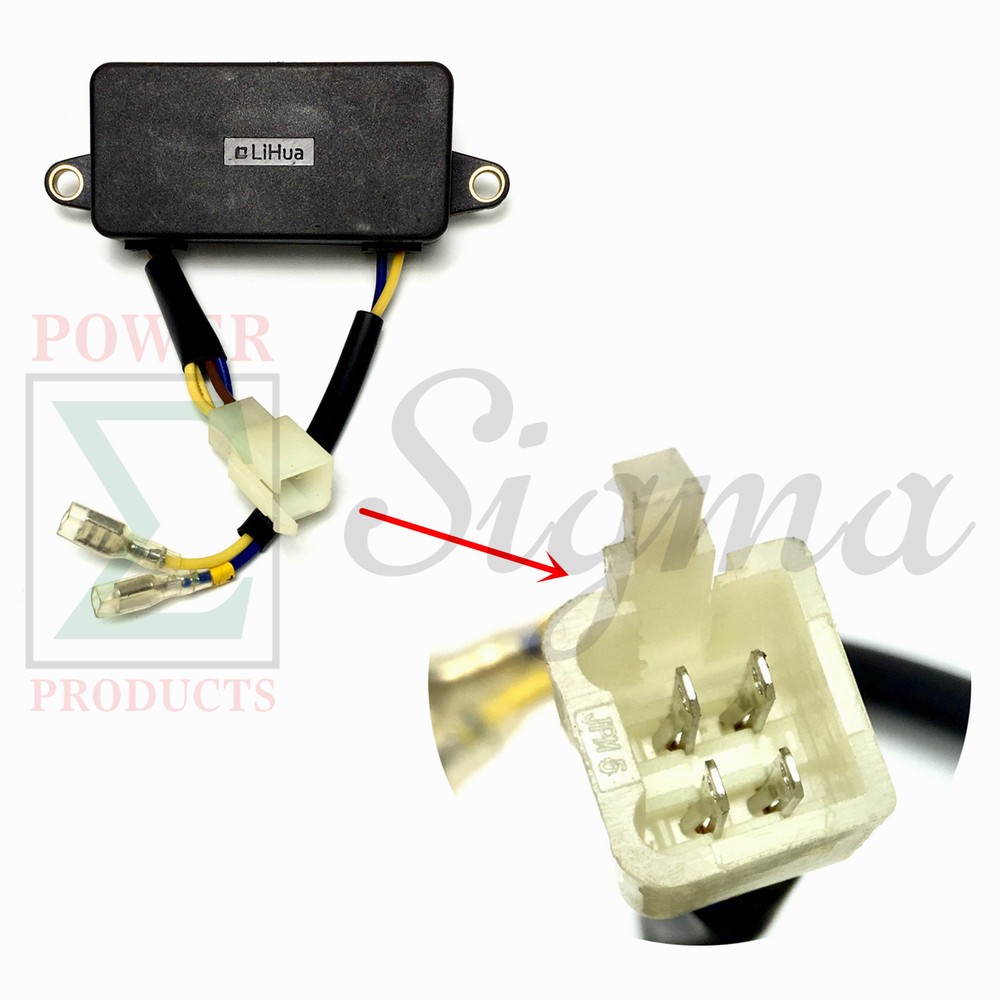 Rectangular AVR & Carbon Brush For Predator 3200/4000 3500/4375 Watts Generator