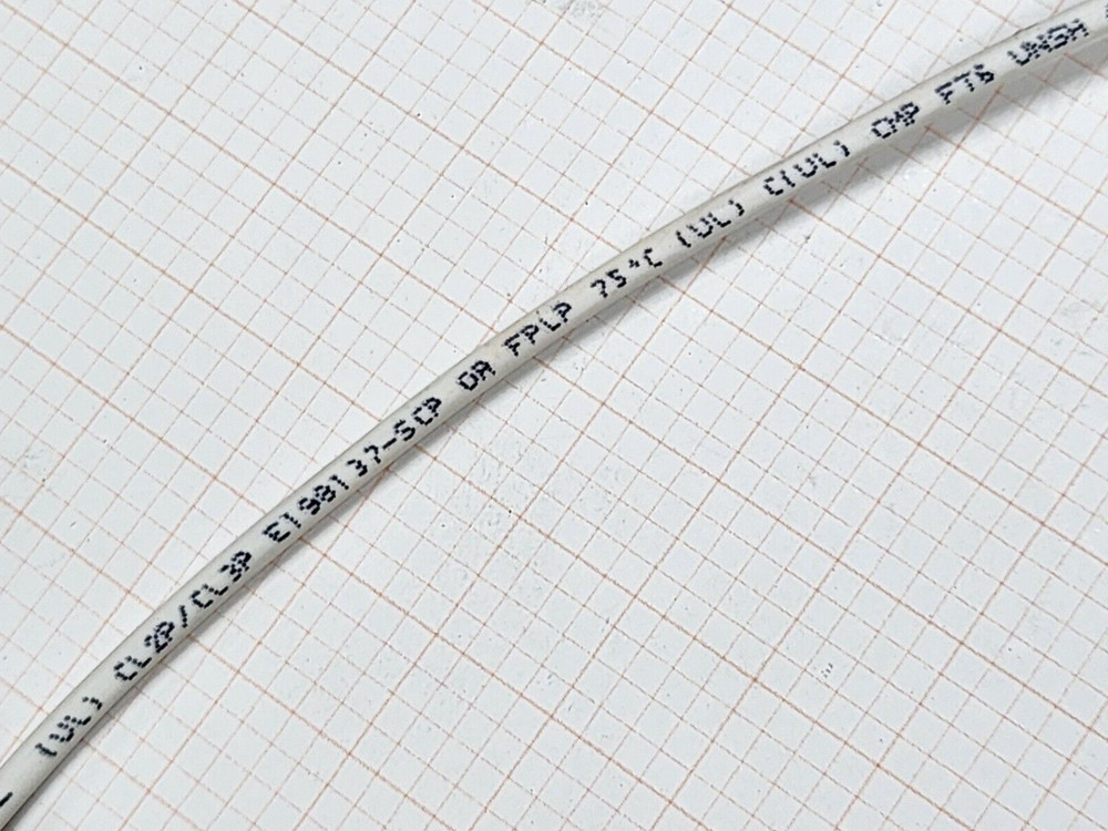 Structured Cable Products/SCP 22/4C Security/Control Cable Plenum White /100ft