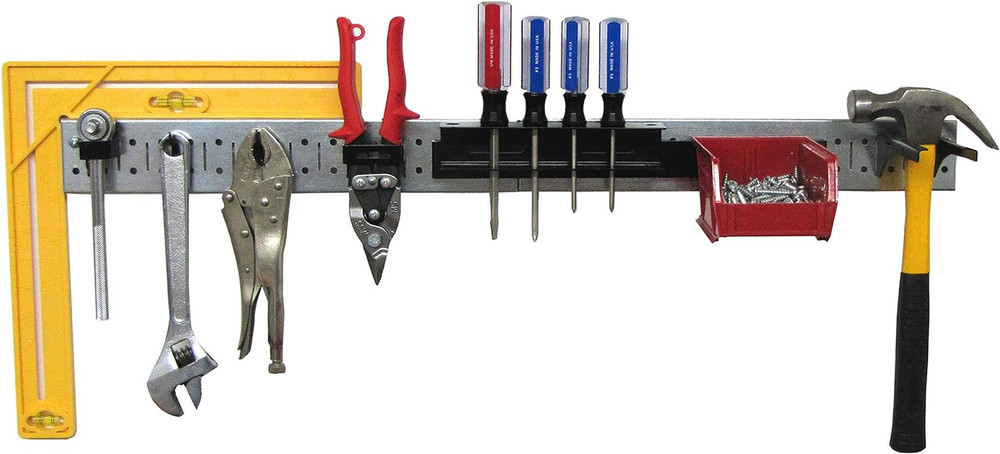 Metal Pegboard Strip - Galvanized Pegboard