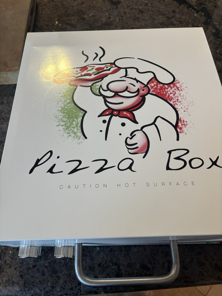 Cuizen Pizza Box Countertop Oven with 12" Rotating Pan