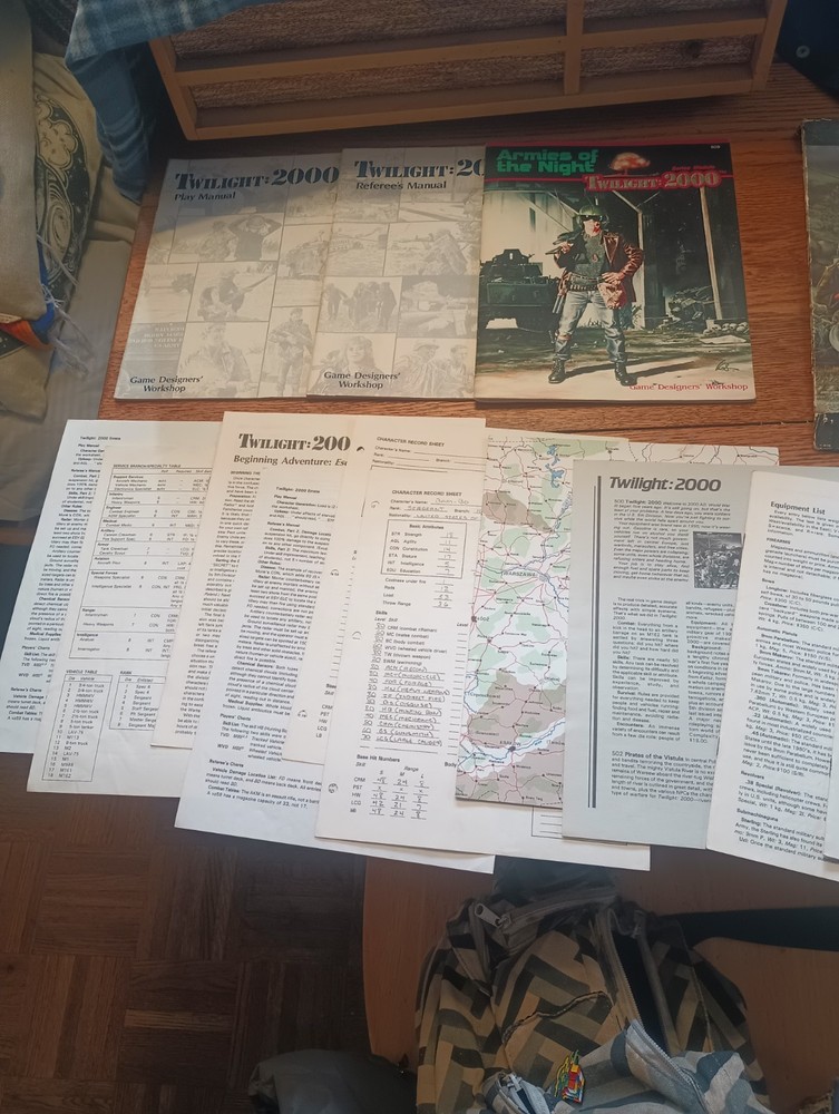 TWILIGHT: 2000 Games Designers' Workshop (GDW) 1984