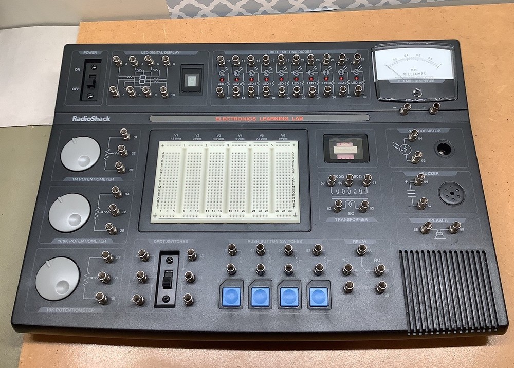 Radio Shack Electronics Learning Lab Model 28-027 - Untested - Read Description