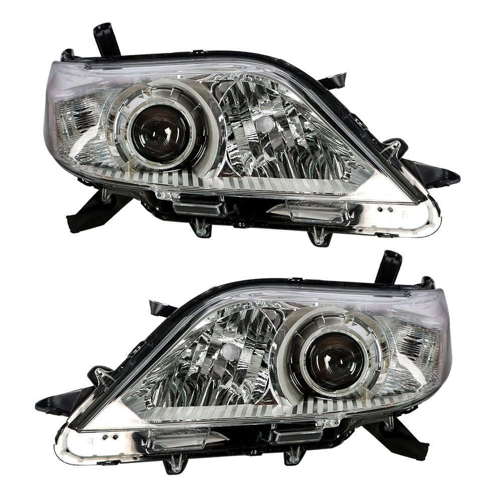 Headlight Assembly For Toyota Sienna 2011-2020 Halogen Replacement Left+Right