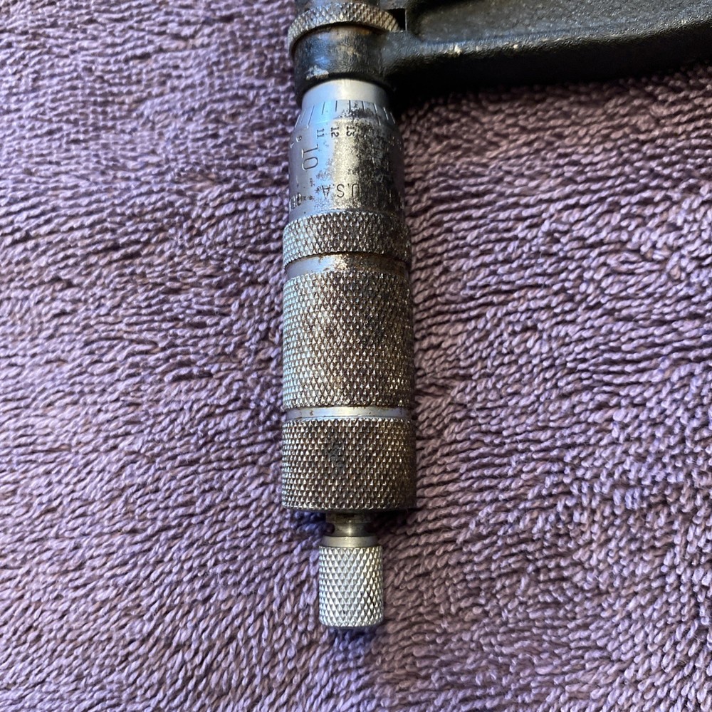 Vintage Central Tool 1”-4” Micrometer
