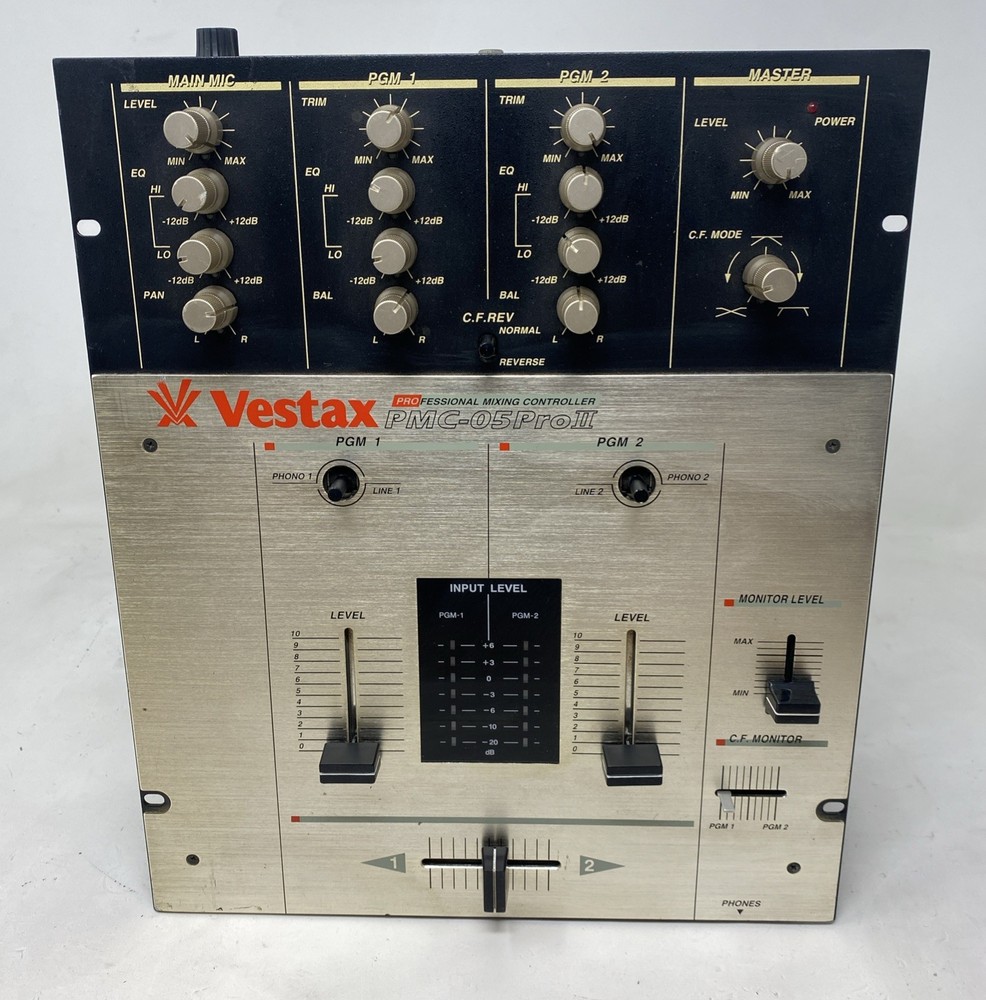 Vestax PMC-05 Pro II DJ Mixer Mixing Controller *READ*