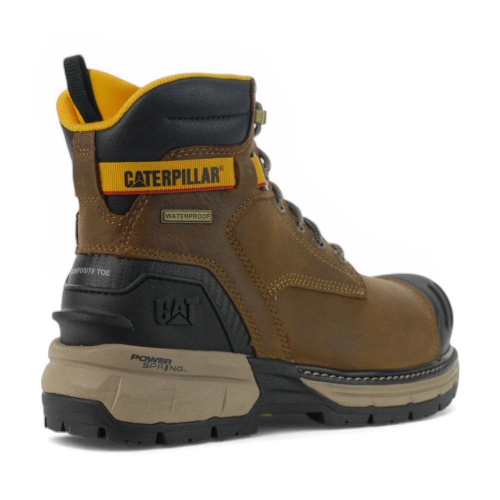 Caterpillar Men's Excavator Powerspring CSA Pyramid WP Composite Toe Work Boo...