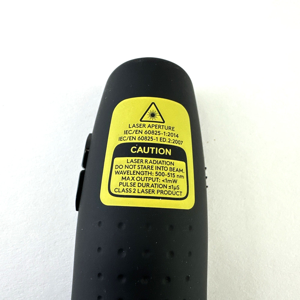 Logitech R800 Professional Presenter Remote Green Laser Pointer - TESTED