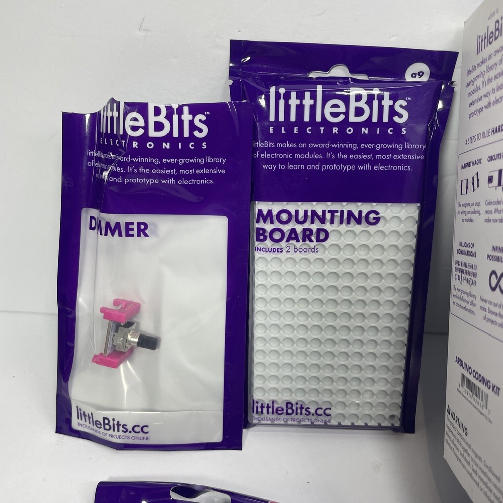 Little Bits Arduino Coding Kit 8 Modules | NEW OPEN BOX COMPLETE!