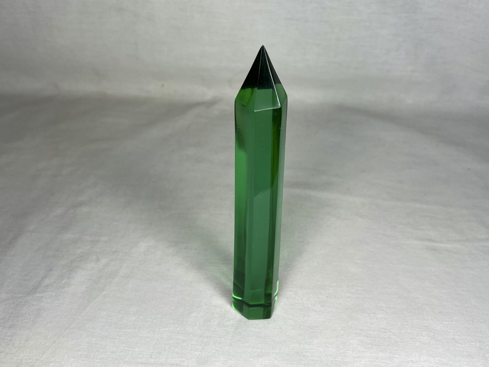 Superman Kryptonite, Green Acrylic Crystal, Real Prop Replica, Signed, Numbered