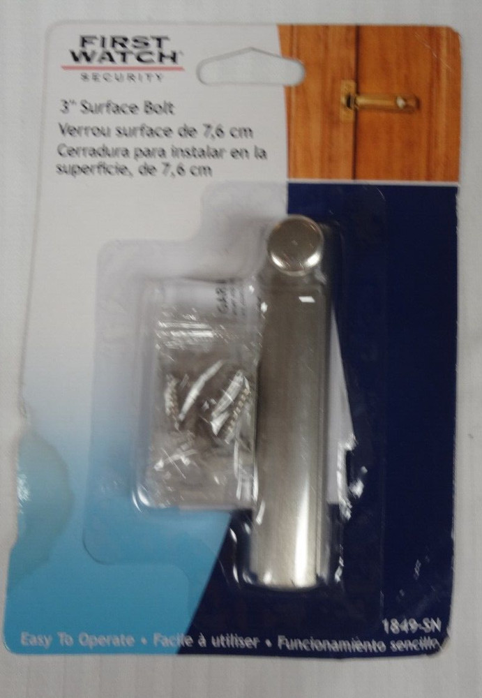 Security Slide Latch Door Lock Bolt Heavy-Duty