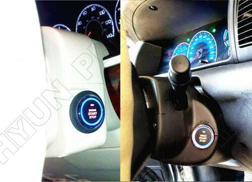 Car Alarm System Security Vibration Alarm Ignition Engine Remote Start Button US