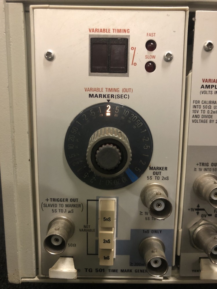 Tektronix TG 501 Time Mark Generator