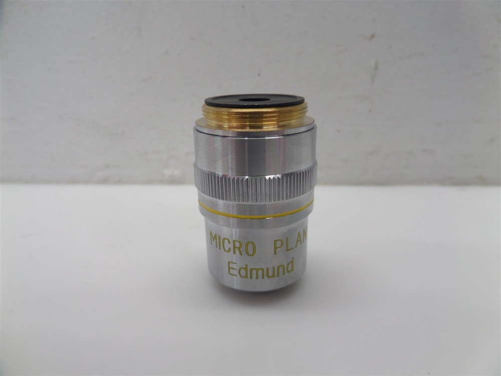 Edmund Micro Plan DIN 10 0.25 Microscope Objective Lens