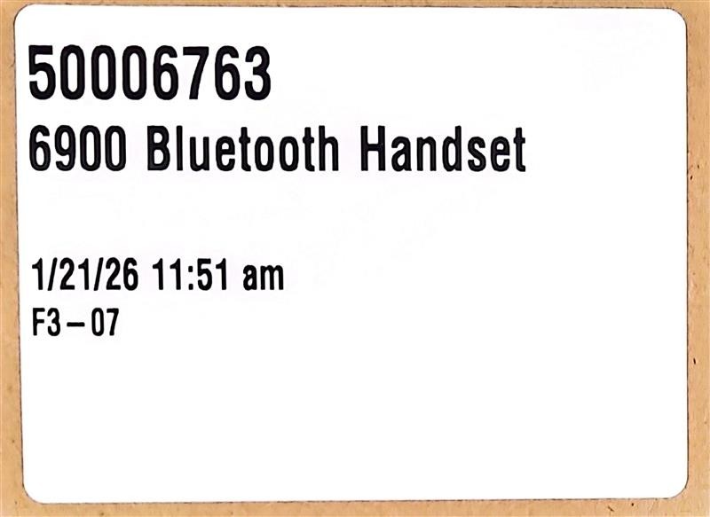 50006763-6900 Bluetooth Handset