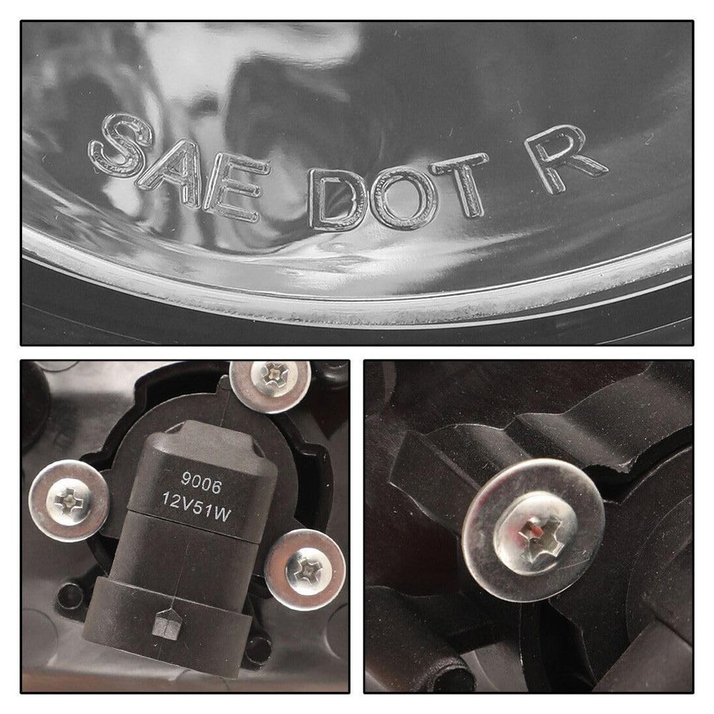 Fog Light Pair Tundra 2000-2002 2005-2006 Front Bumper Left Right