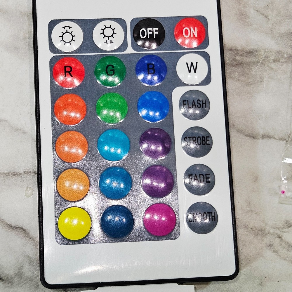 24 Button LED Replacement Remote Control CR2025-2032 Unused