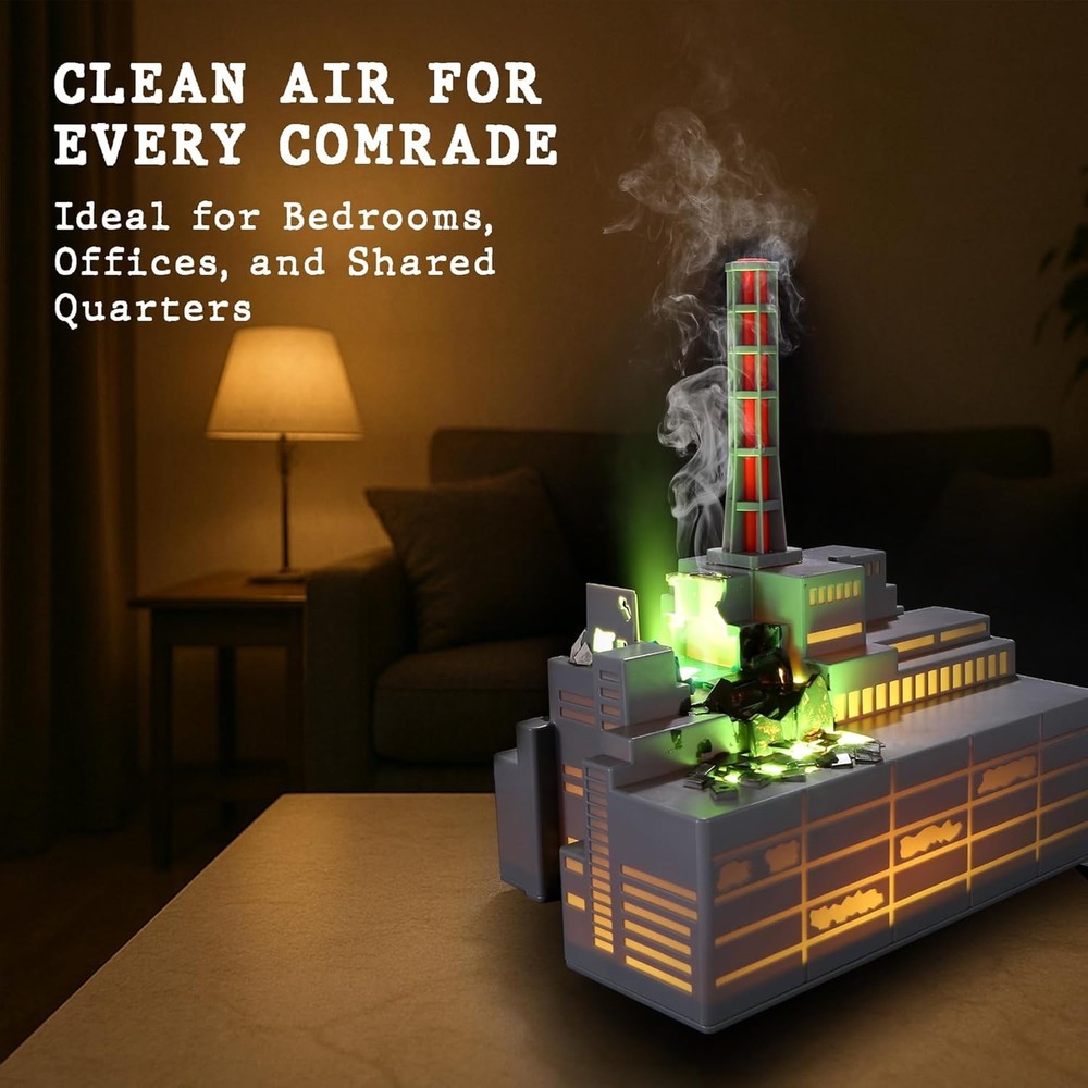 Chernobyl Smart Diffuser & Humidifier 250ML Ultrasonic Mist with LED light