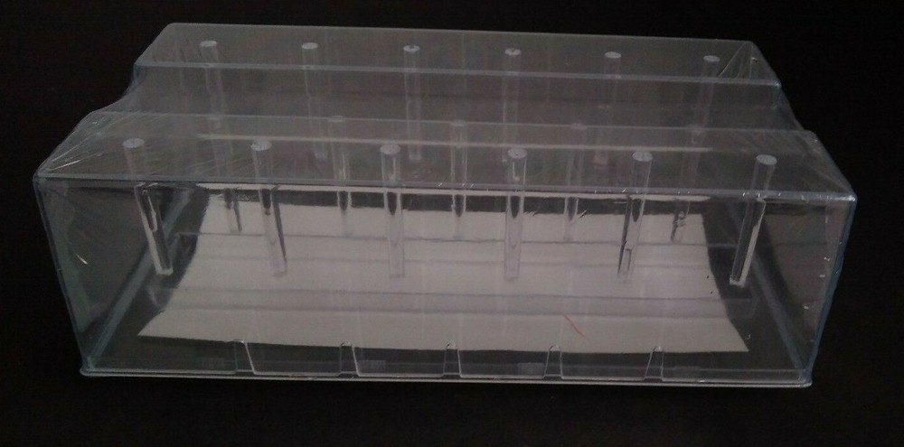 Sewing Basket Thread Box Clear for Spools