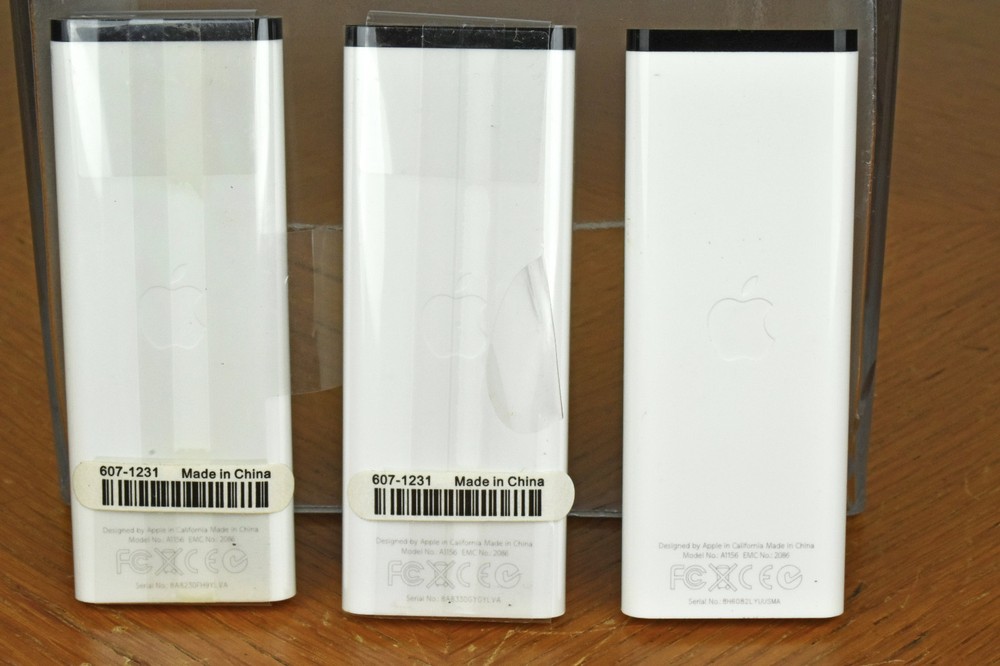 Lot of Three Apple A1156 Mac Remote Controls