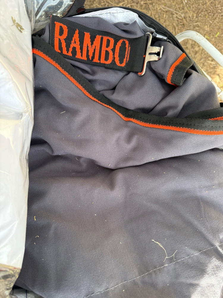Rambo Ionic Fleece Lined Stable Sheet-  75”