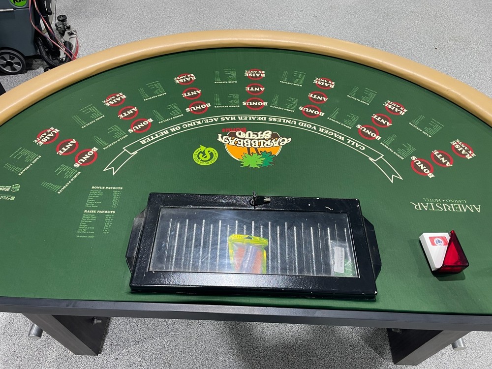 Caribbean Stud Table Wood Laminated Legs CS-#13 ESC