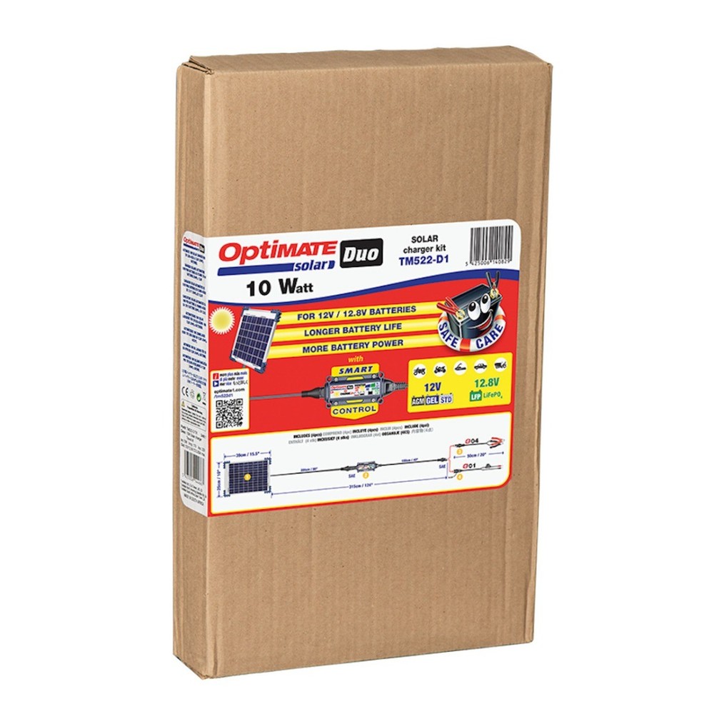 Optimate Solar Duo 10W