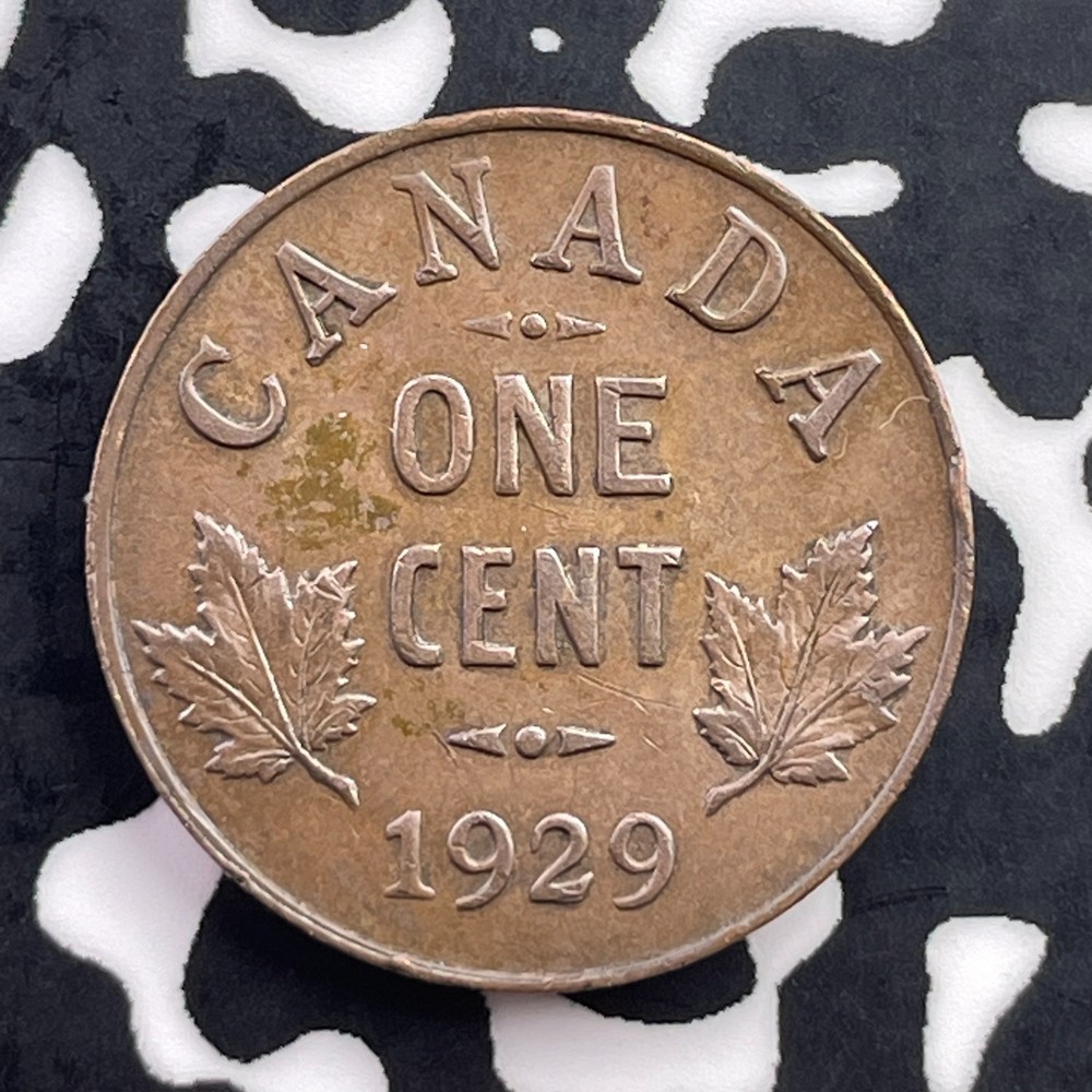 1929 Canada Small Cent Lot#C5647 High Grade! Beautiful!