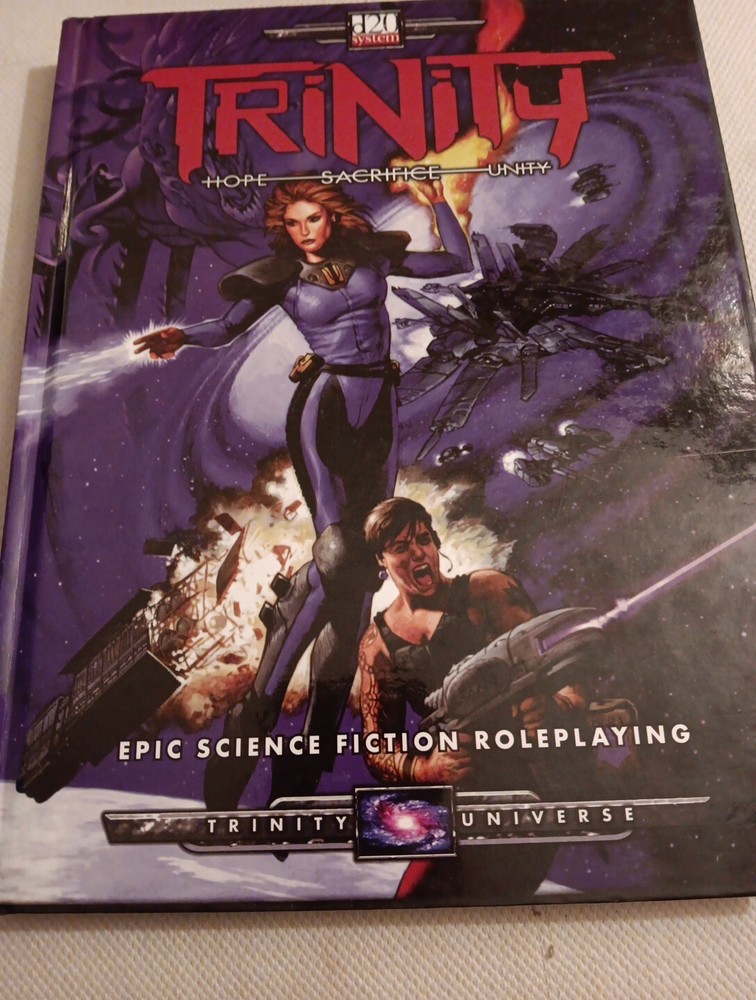 Trinity Hope Sacrifice Unity White Wolf Games RPG Rulebook (Dmg) d20 D&D WOC