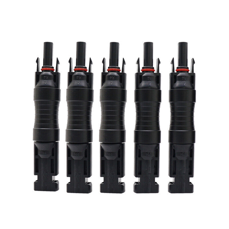 5Pcs 10A/15A Waterproof Solar Panel Cable Blocking Diode Photovoltaic Connectors