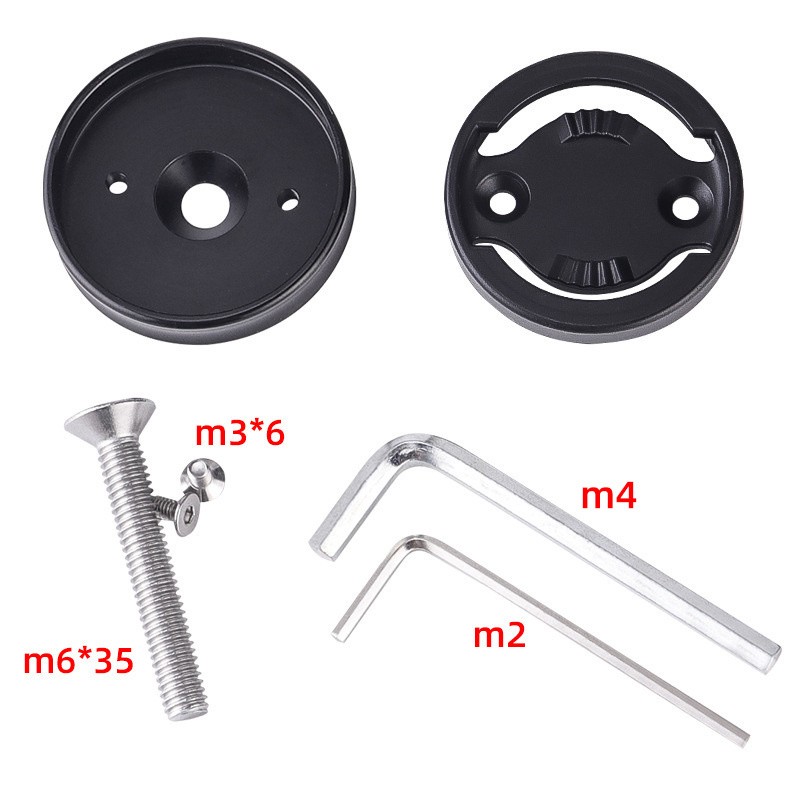 Universal Aluminum Bicycle Computer Base And Bowl Set Cover For POLAR Computer