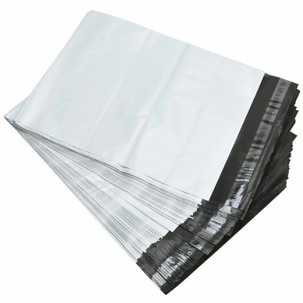 POLY MAILERS SHIPPING ENVELOPES SELF SEALING PLASTIC MAILING BAGS CHOOSE SIZE