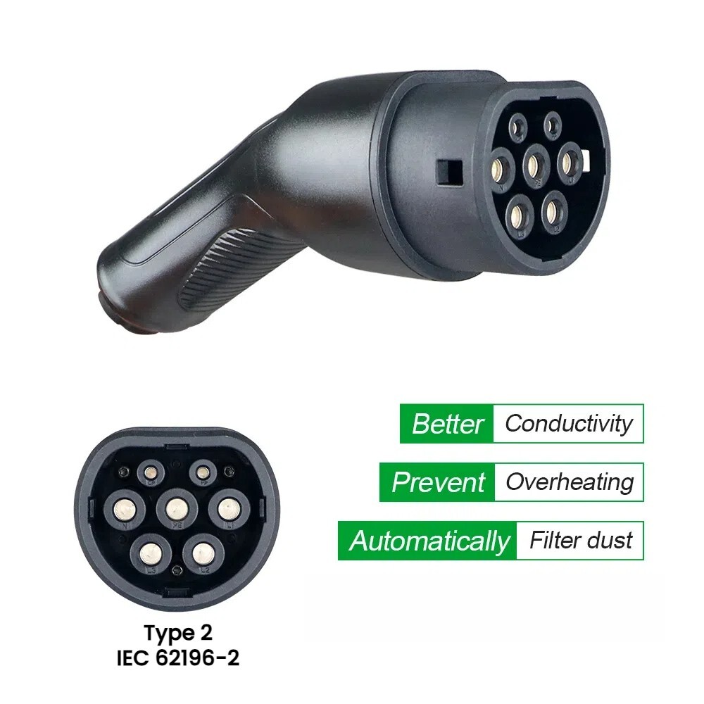 Portable EV Charger CEE to Type 2 | Delay Timer | 8A - 32A | 7.2kW | Mode 2 | 5m