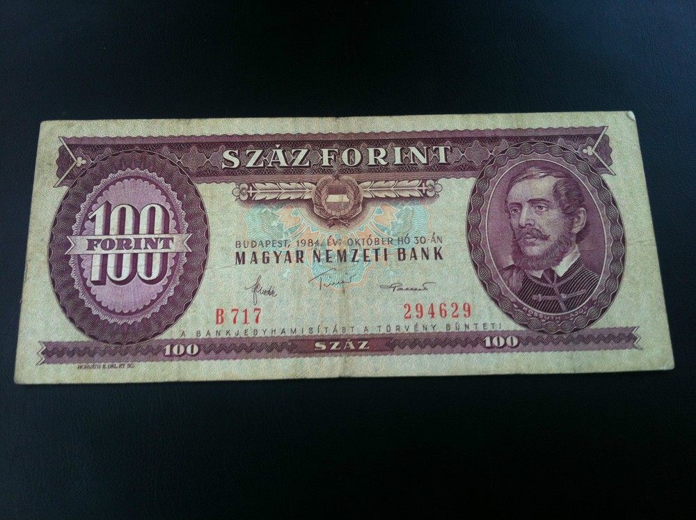 Hungary banknotes - 100 Forint 1984 !