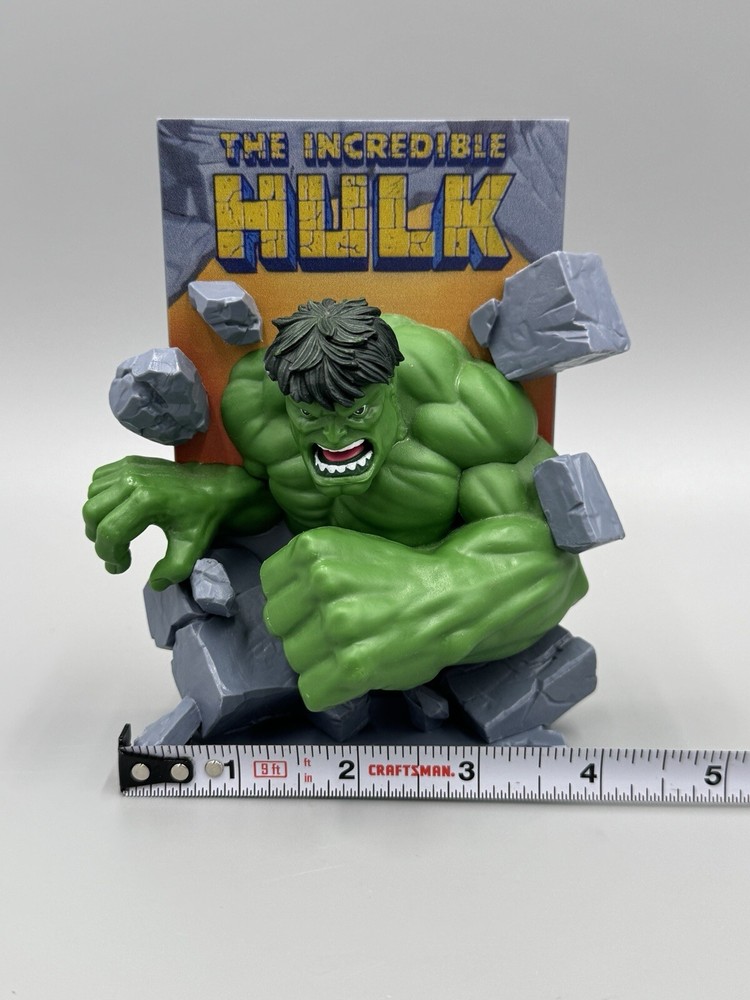 Incredible Hulk Marvel 3D Comic Standee No Box 5.5” Tall