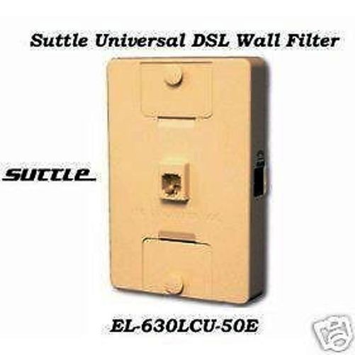 Single DSL  SUTTLE DSL PHONE WALL MOUNT FILTER