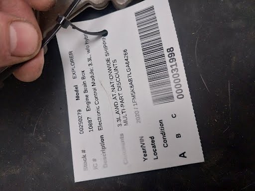 2020 Ford Explorer Engine Control Module ECU ECM 1.5L Bosch OEM