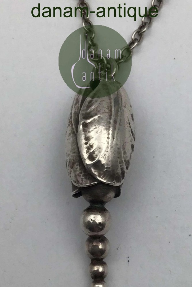 Unique Sterling Silver Pendant (Georg Jensen)