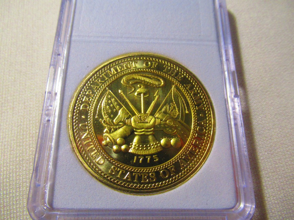 U S ARMY INTELLIGENCE & SECURITY COMMAND (INSCOM) Challenge Coin