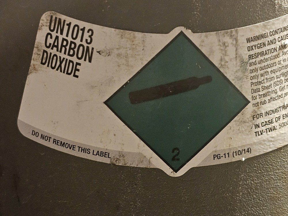 20 lb LUXFER Aluminum Co2 Tank