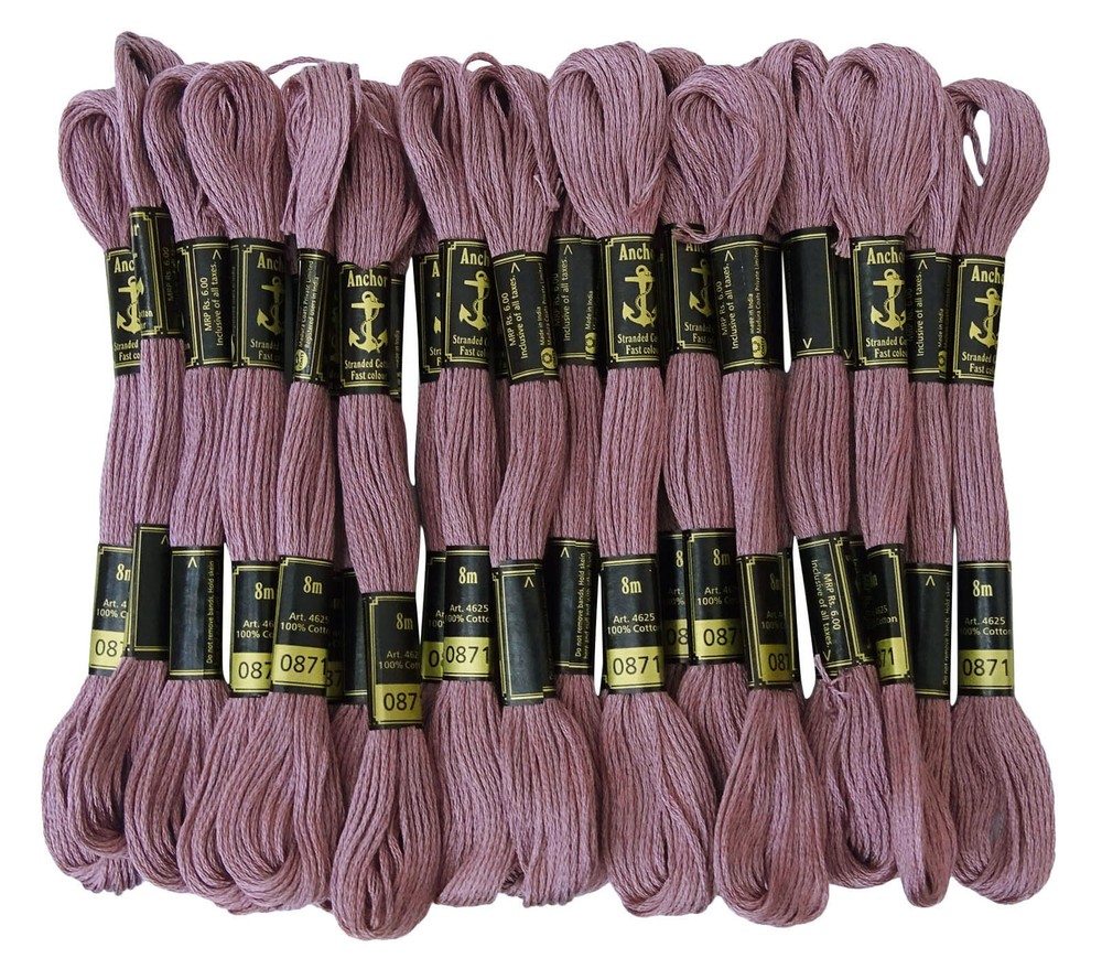 Anchor Stranded Cotton Threads Cross Stitch Sewing Hand Embroidery Thread Floss