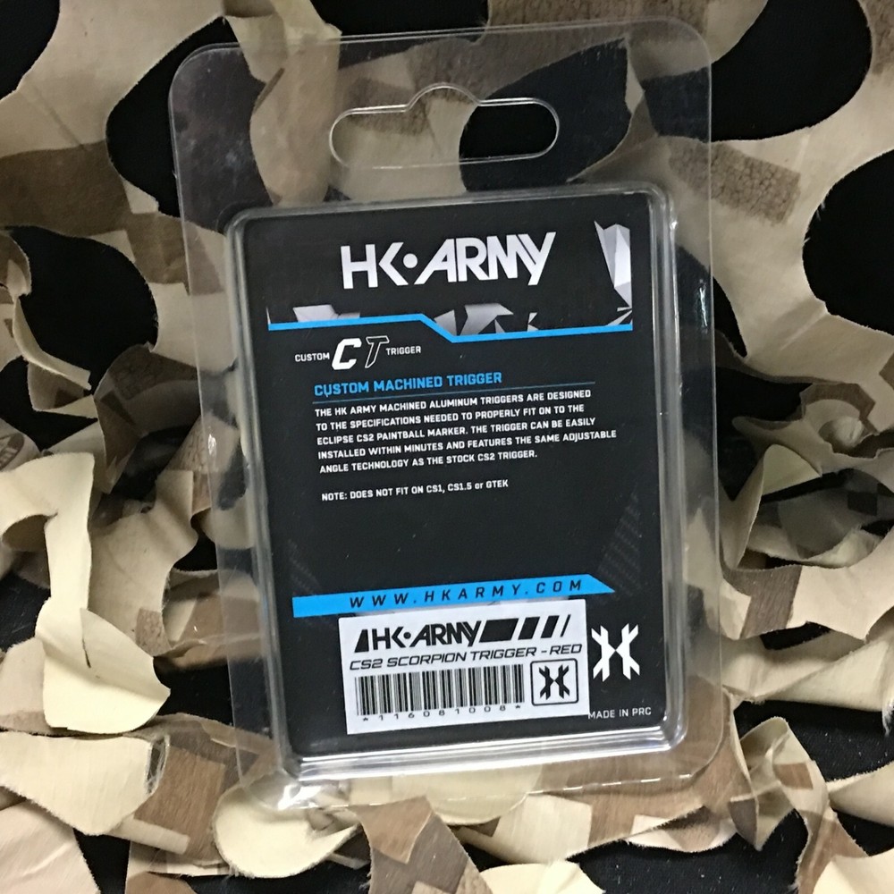 NEW HK Army CS2 Scorpion Trigger - Red