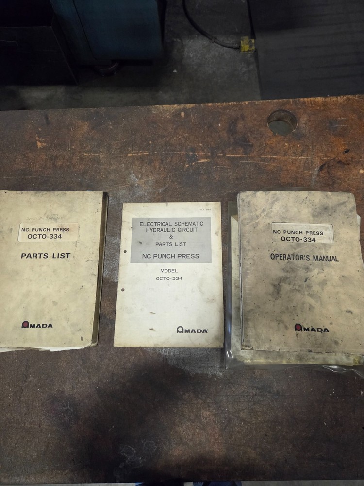 Amada Octo punch press