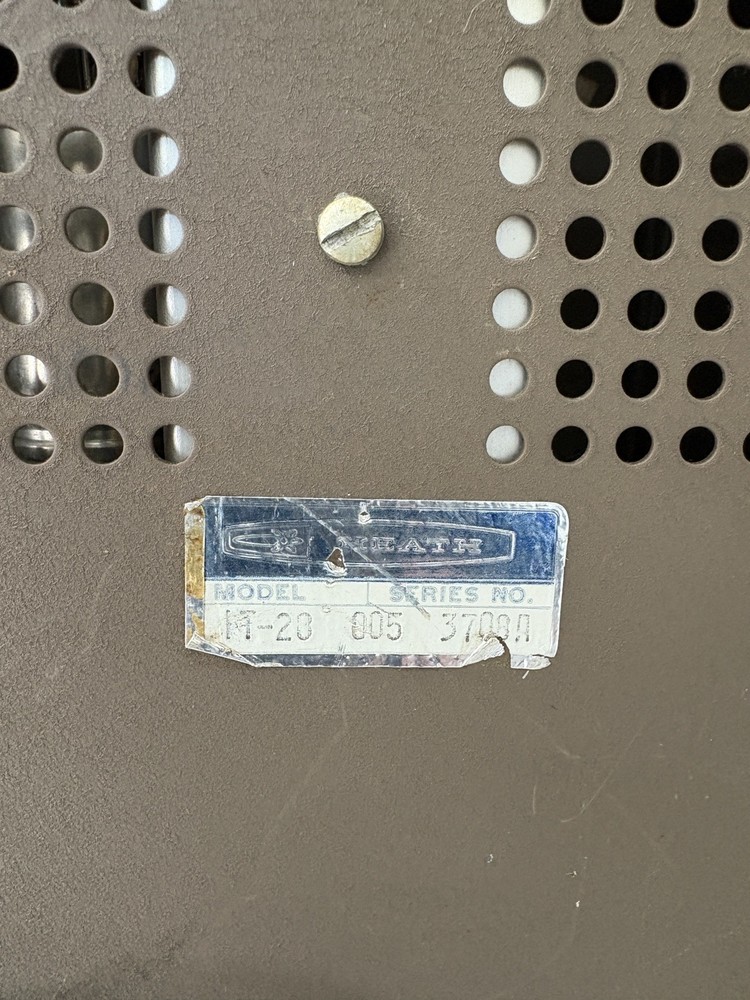 Heathkit IT-28 Capacitor Checker