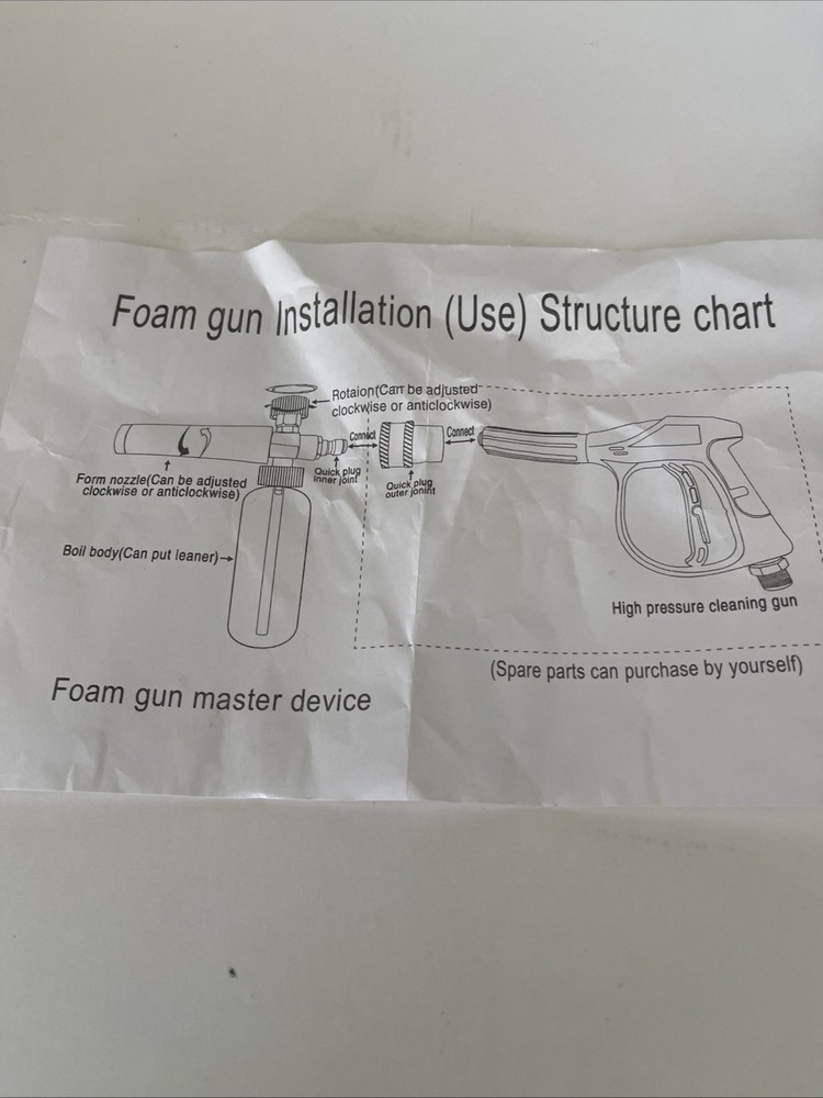 Foam Gun Master Device