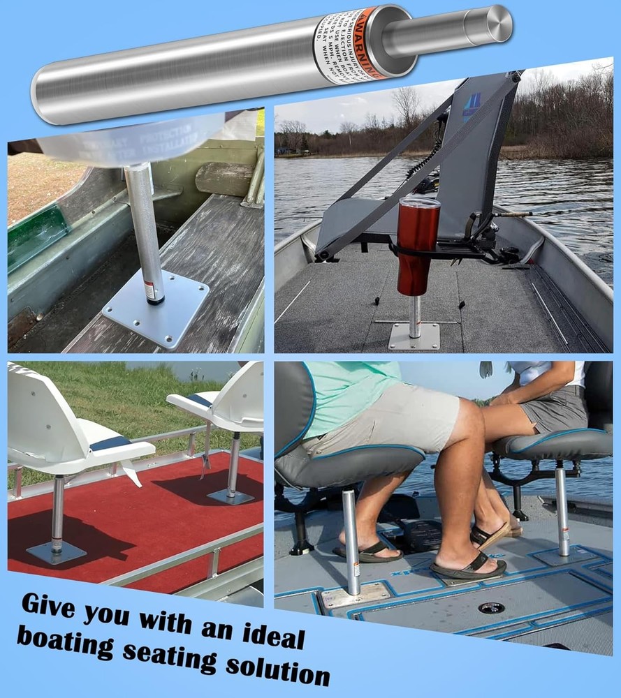 Lock'N-Pin 3/4" Boat Seat Pin Post SP-2114 - Non-Threaded