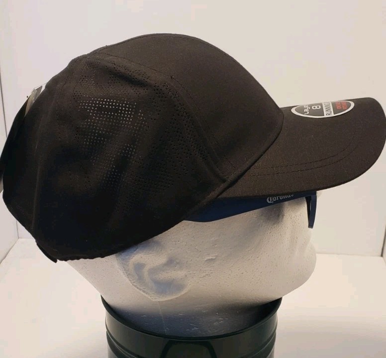 Layer 8 Black Running Cap New with Tags